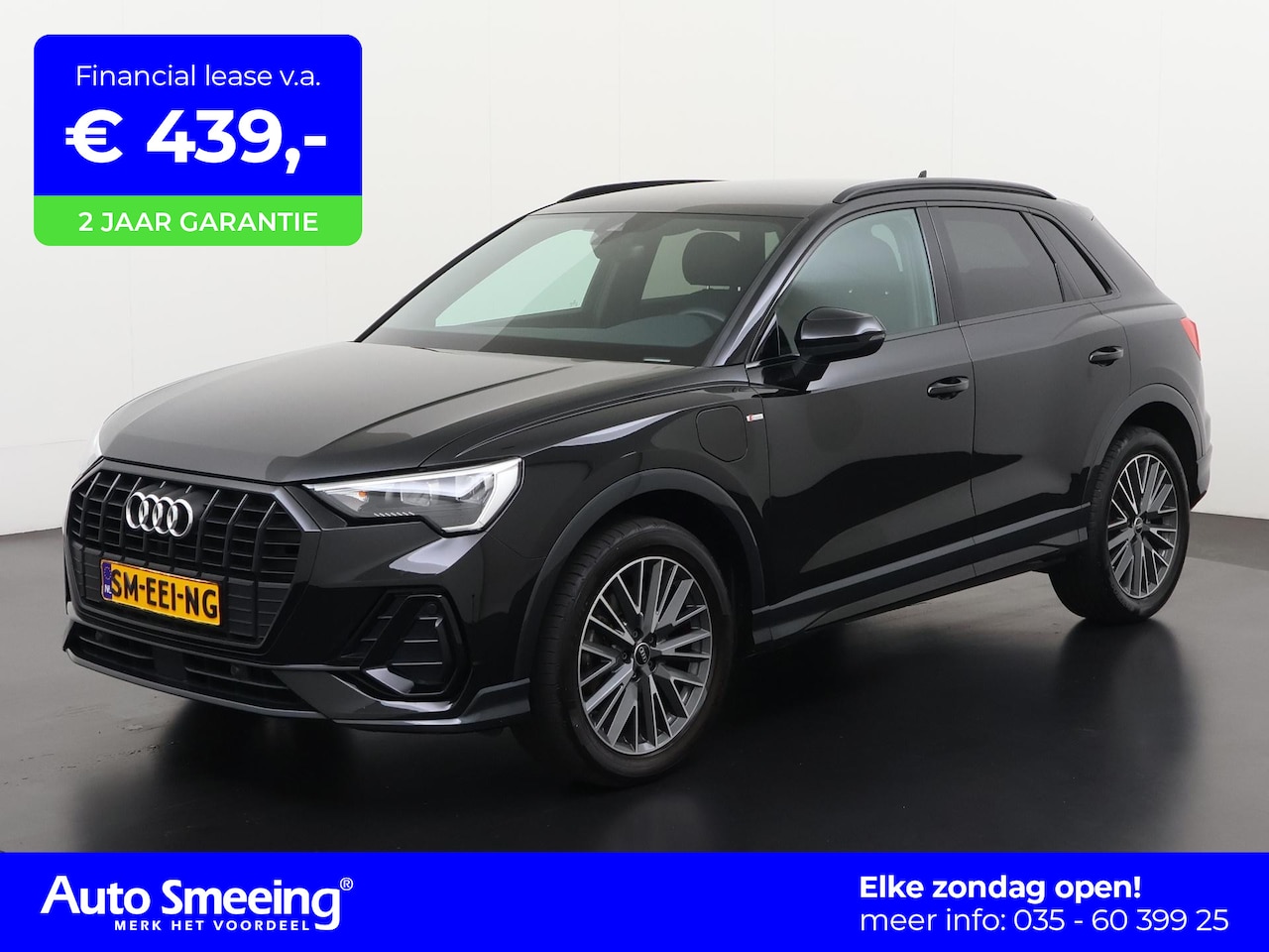 Audi Q3 - 45 TFSIe S Line Optiek Zwart | Adaptief Cruise | Stoelverwarming | Zondag Open! - AutoWereld.nl