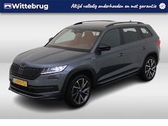 Skoda Kodiaq - 1.5 TSI Sportline Business 7p. / AUTOMAAT/ TREKHAAK/ CAMERA/ PARK. SENSOREN/ ADAPT. CUIRSE