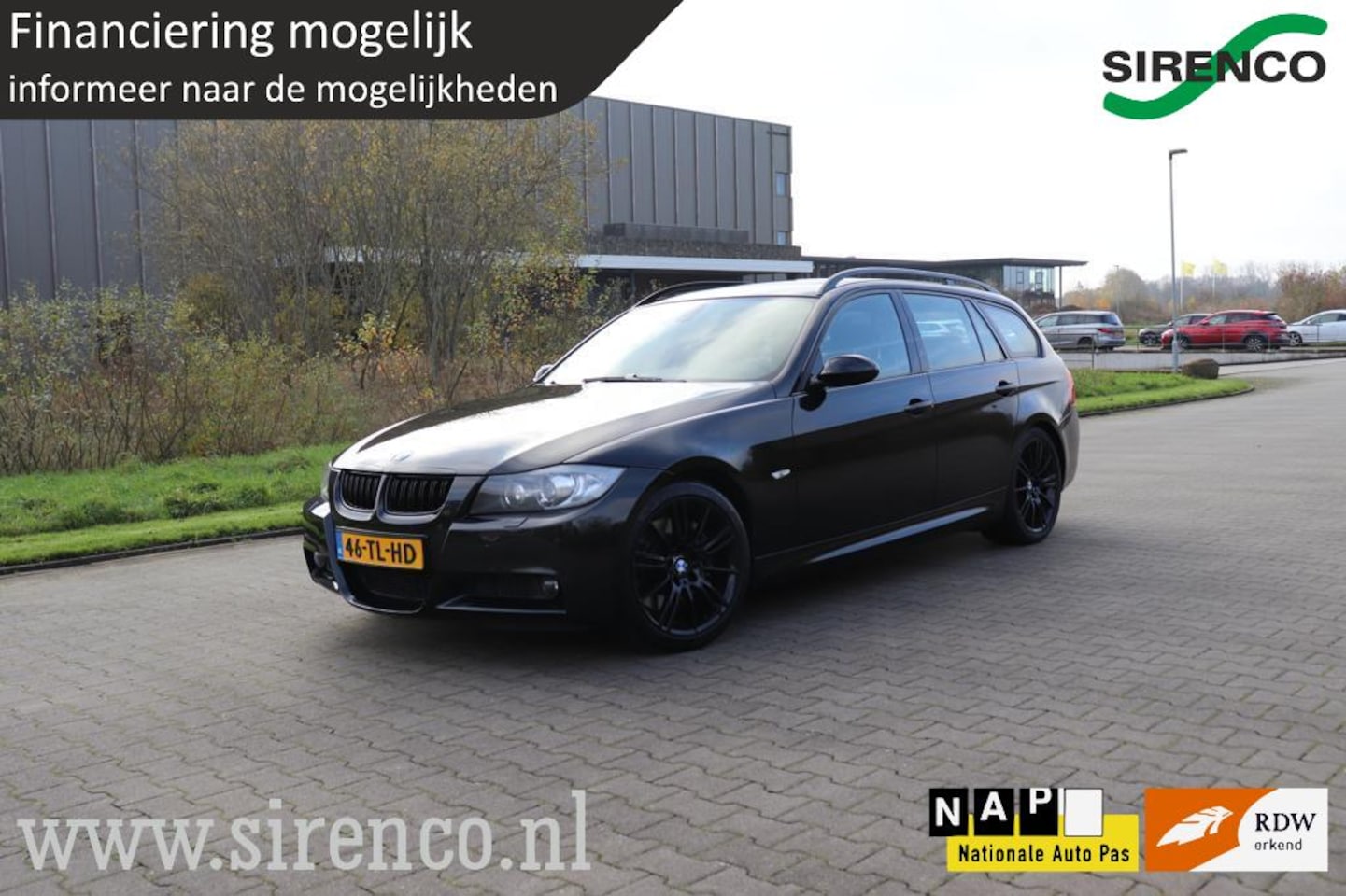 BMW 3-serie Touring - 335d High Executive ori NL 1e eigenaar uniek all black youngtimer 286pk M-pakket //M - AutoWereld.nl