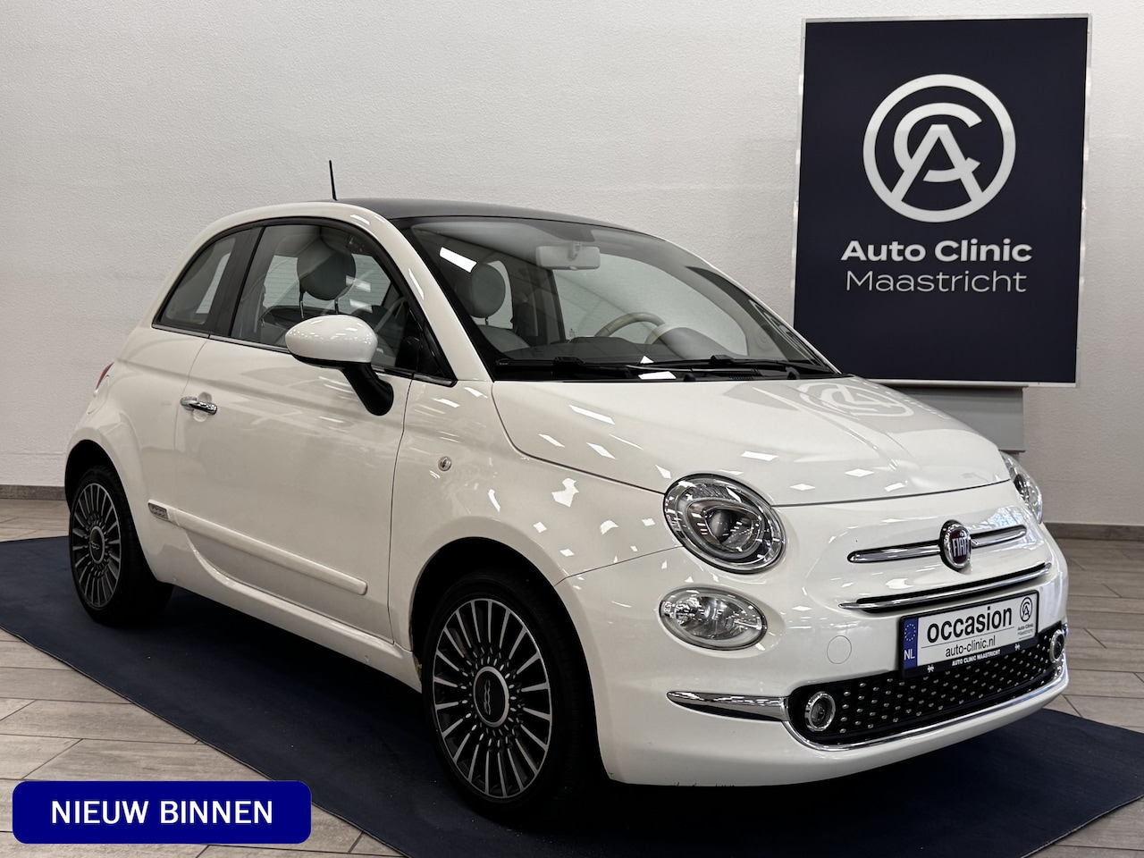 Fiat 500 - 1.2 Lounge 69pk | 4-CILINDER | NAVI | - AutoWereld.nl