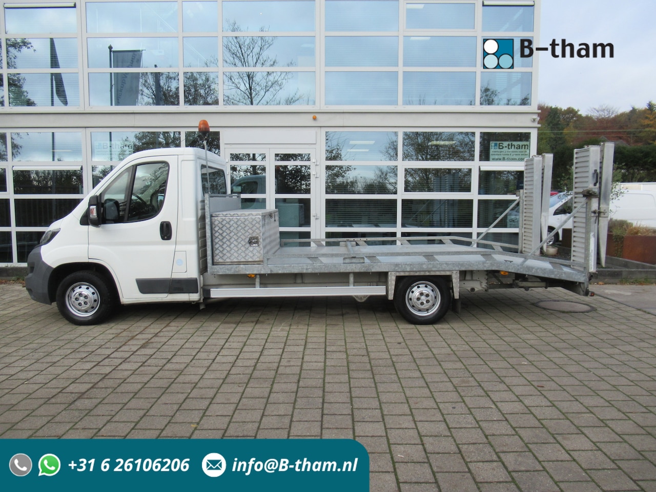 Peugeot Boxer - 335 2.0 HDI 96KW L4 Oprijwagen Machinetransporter - AutoWereld.nl