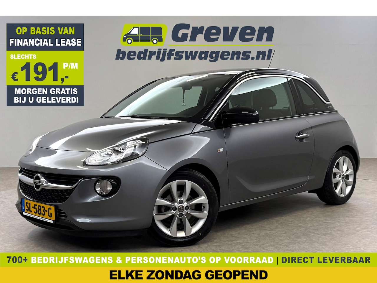 Opel ADAM - 1.0 Turbo Jam Favourite | LED | Carplay | Airco | Cruise | Parkeersens. - AutoWereld.nl