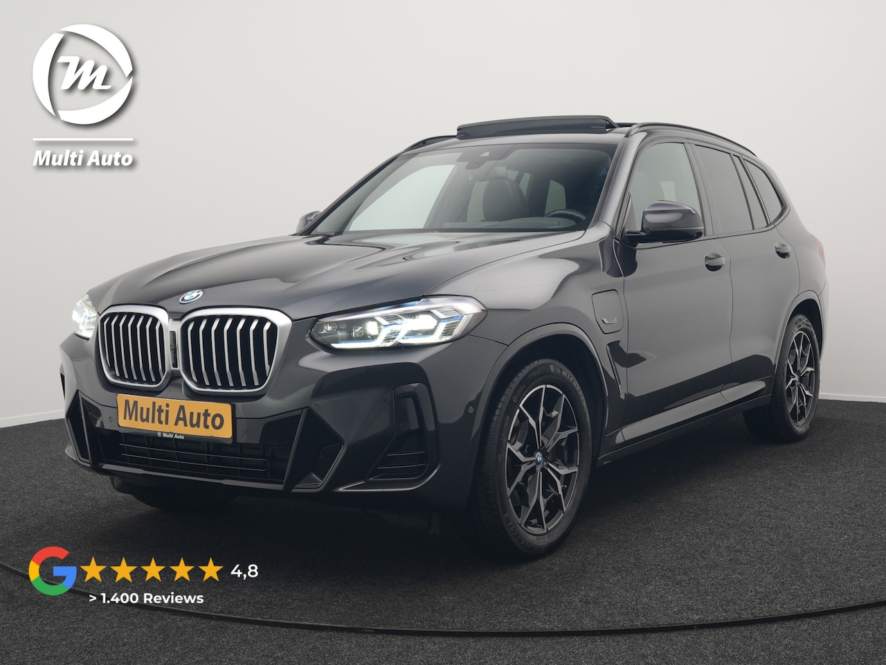 BMW X3 - xDrive30e M Sport FACELIFT Plug In Hybrid 293pk Dealer O.H. PHEV | Laser LED | Panodak | H - AutoWereld.nl