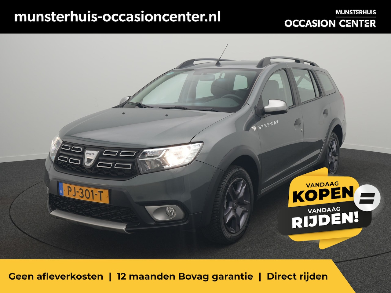 Dacia Logan MCV - TCe 90 Easy-R Stepway - RIJKLAARPRIJS - ROLSTOELLIFT - Automaat - Achteruitrijcamera - All - AutoWereld.nl