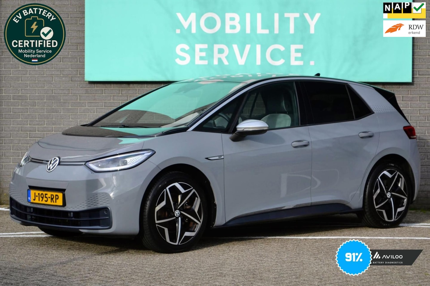 Volkswagen ID.3 - First Plus 58 kWh SOH93% Cruise Clima CarPlay - AutoWereld.nl