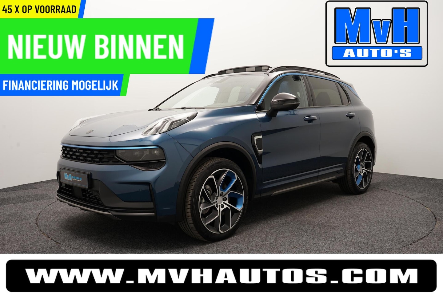 Lynk & Co 01 - 1.5 Plug-in Hybride|ZWARTE.HEMEL|360ºCAM|PANO|NAP - AutoWereld.nl