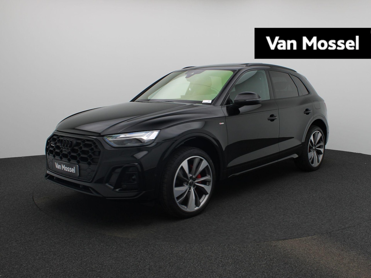 Audi Q5 - 55 TFSI e quattro Competition | Navigatie | Airco | Leder | dode hoek detectie | Head-up D - AutoWereld.nl