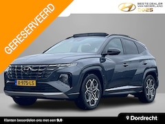 Hyundai Tucson - 1.6 T-GDI 265 PK PHEV N Line Sky 4WD | Panorama schuifkanteldak | Alcantara bekleding | Bl