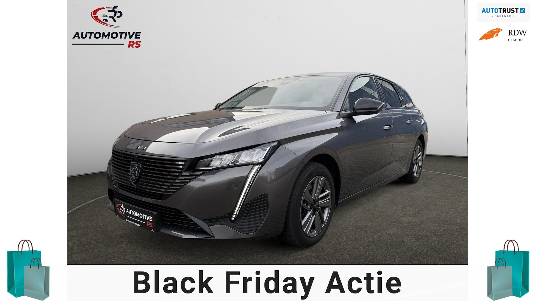 Peugeot 308 - 1.2T 130pk Allure Pack Biz Navi 360° Cam ACC LED Dig.Cockpit Draadl. Lader Parksens.BTW - AutoWereld.nl