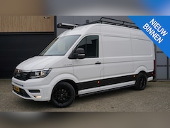 MAN TGE - 35 2.0 TDI 140pk DSG L3H3 3-Zits Navi 17inch Trekhaak Geveerde Stoel *Imperiaal & Luxe inr