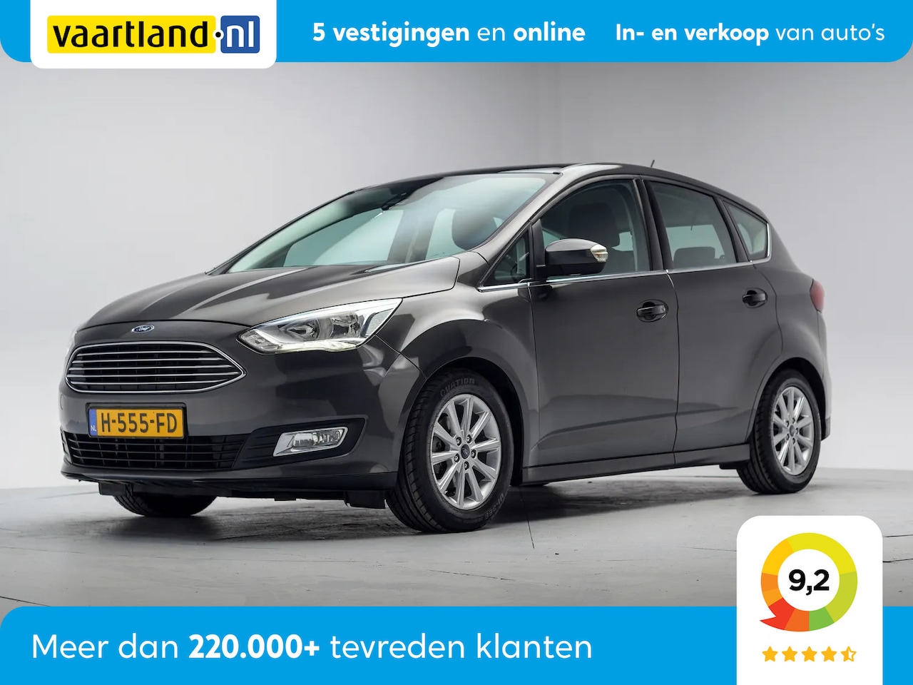 Ford C-Max - 1.0 Titanium [ Navigatie Cruise control Climate control ] - AutoWereld.nl