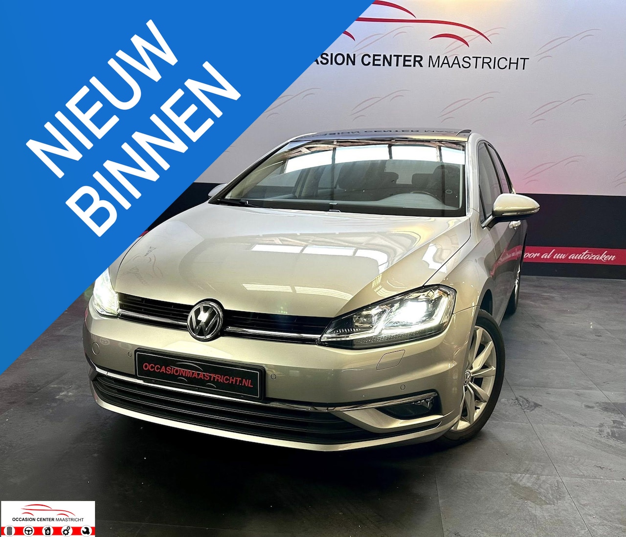 Volkswagen Golf - 1.4 TSI Highline 1.4 TSI Highline,Massage,Matrix,Schuif/kanteldak - AutoWereld.nl