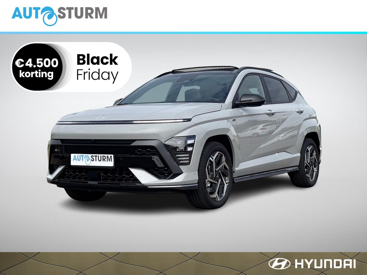 Hyundai Kona - 1.6 GDI HEV N Line Sky 1.6 GDI HEV N Line Sky - AutoWereld.nl