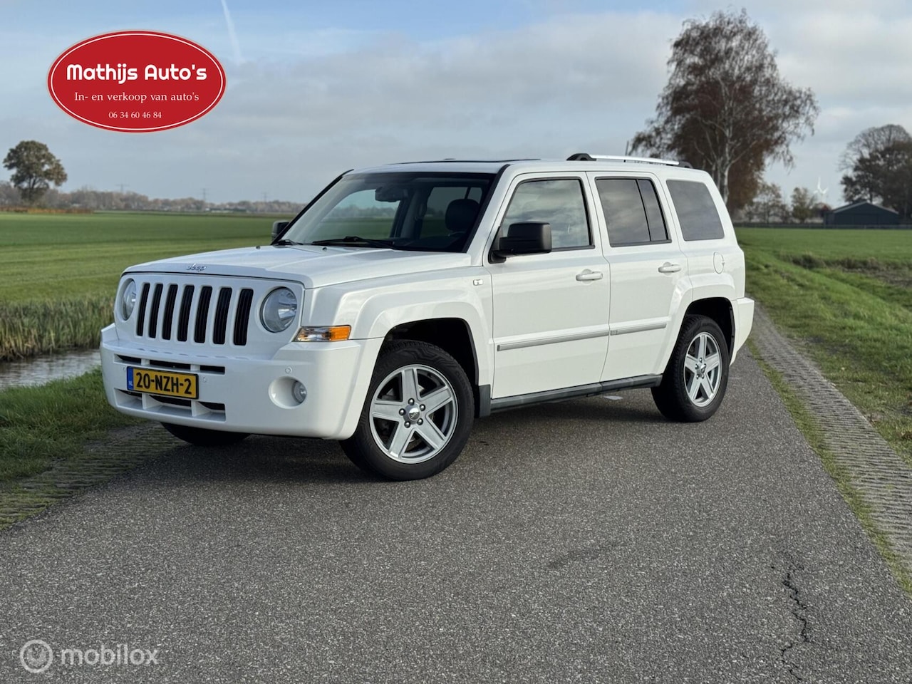 Jeep Patriot - 2.4 Limited 4wd automaat! Leder Dakje! Nette staat! - AutoWereld.nl