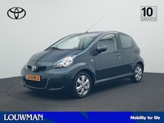 Toyota Aygo - 1.0-12V Aspiration Green Navigator | Dealer Onderhouden | TomTom Navigatie | Half-Leder In