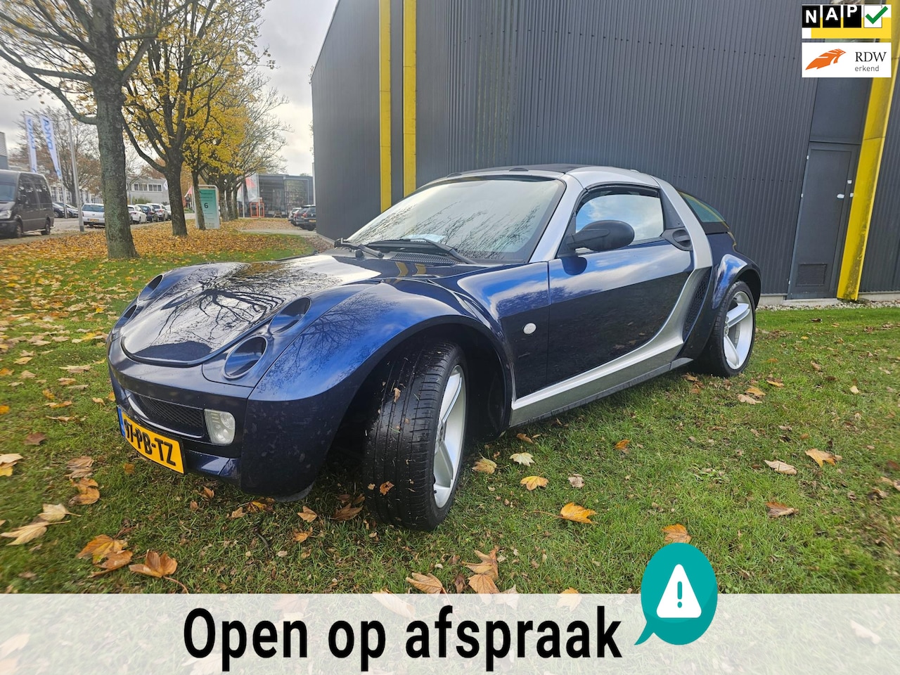Smart Roadster Coupé - 0.7 101 pk brabus uitvoering inruilmogelijk - AutoWereld.nl