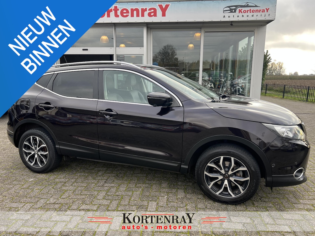 Nissan Qashqai - 1.6 Tekna Navi,Leder,Panorama,Airco,Cruise-Control,Xenon, Enz !! - AutoWereld.nl