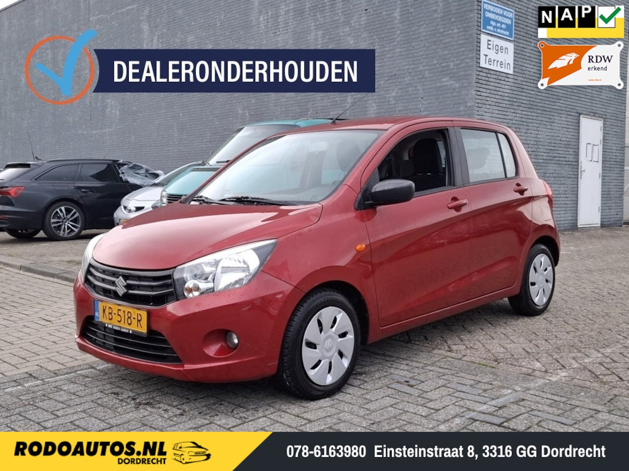 Suzuki Celerio - 1.0 Comfort 5-Drs Airco Bluetoot Boekjes! - AutoWereld.nl