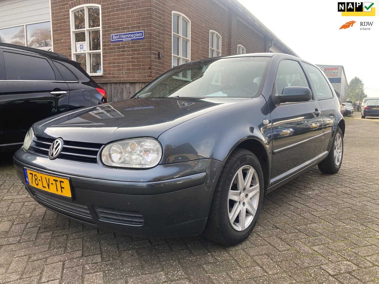 Volkswagen Golf - 1.4-16V Ocean Bj 2003, Airco, nette auto onderhoudshistorie aanwezig - AutoWereld.nl