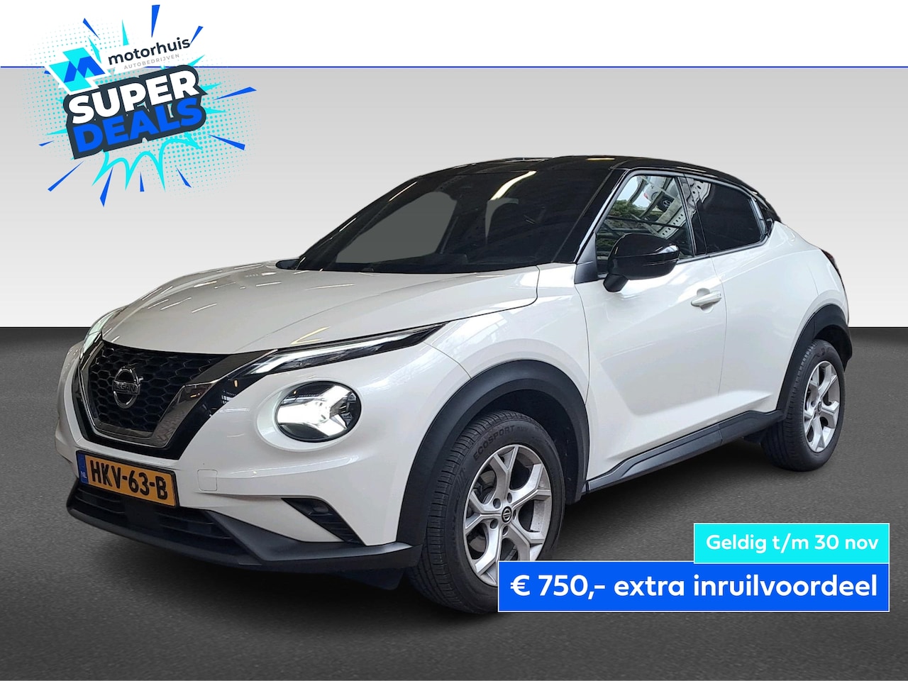 Nissan Juke - 1.0 DIG-T 117PK N-CONNECTA ECC CARPLAY CAMERA WINTERPACK - AutoWereld.nl