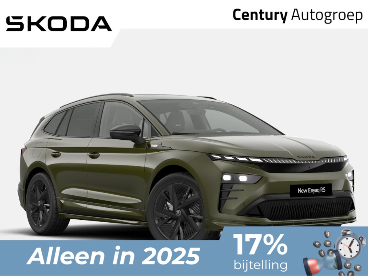 Skoda Enyaq iV - RS Elektromotor 250 kW / 340 PK SUV Elektrische aa - AutoWereld.nl