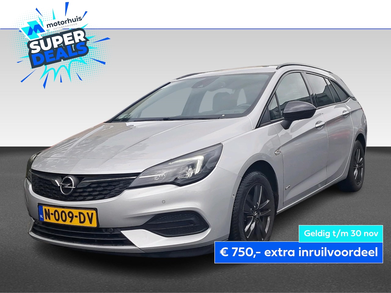 Opel Astra Sports Tourer - 1.2 TURBO 110PK DESIGN&TECH NAVI CAMERA TREKHAAK NAP - AutoWereld.nl