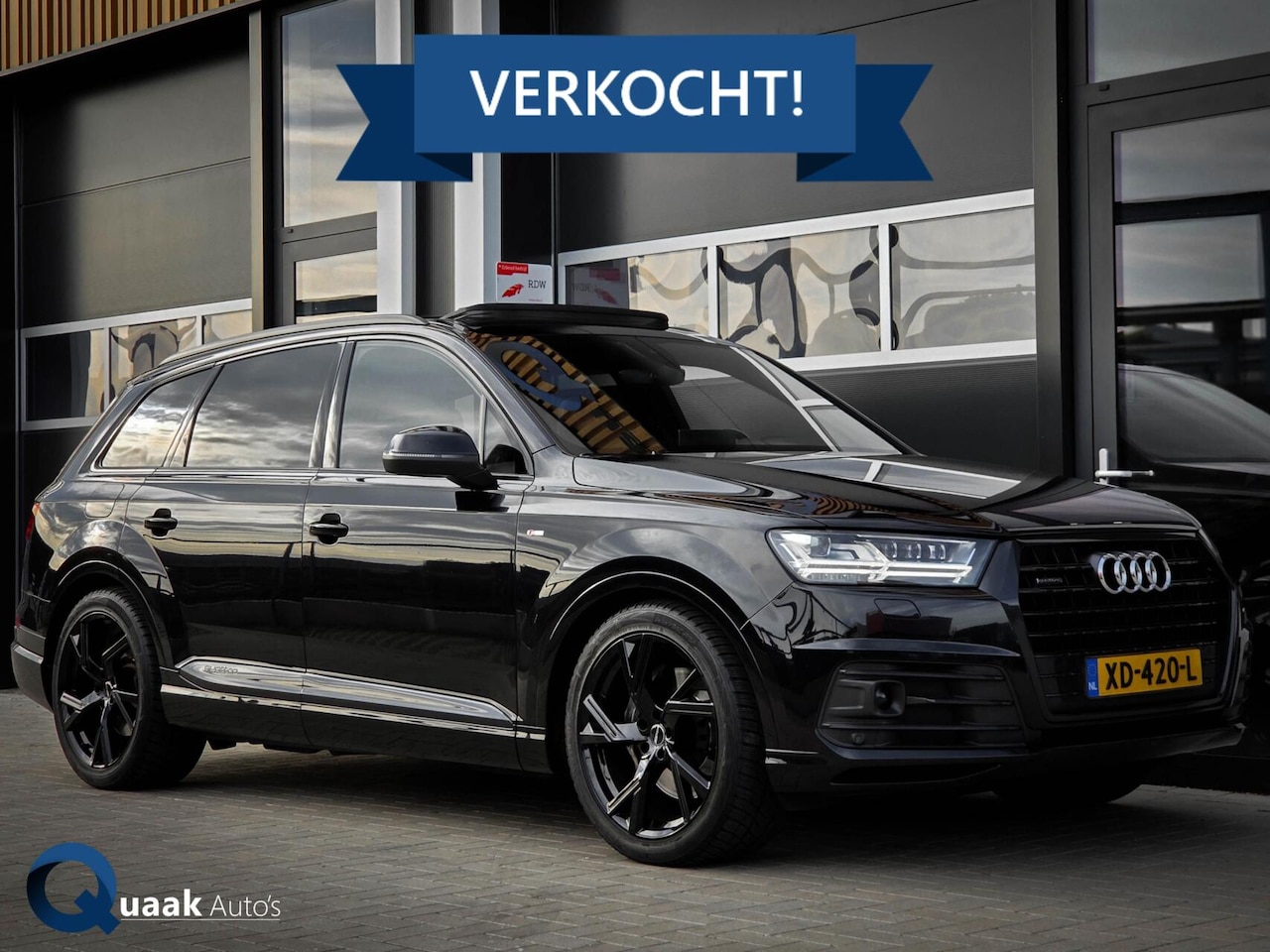 Audi Q7 - 3.0 TDI Quattro S-Line 7-Zits | PANO | ACC | BOSE | LEDER | SFEERVERLICHTING | FULL OPTION - AutoWereld.nl