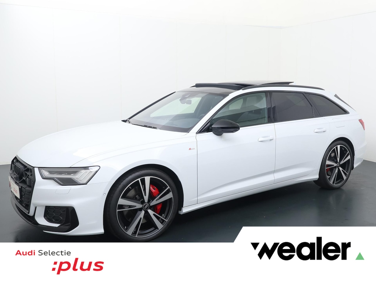 Audi A6 Avant - 55 TFSI e quattro Pro Line S Competition | 367 PK | SoH 95% | Wegklapbare trekhaak | Head- - AutoWereld.nl