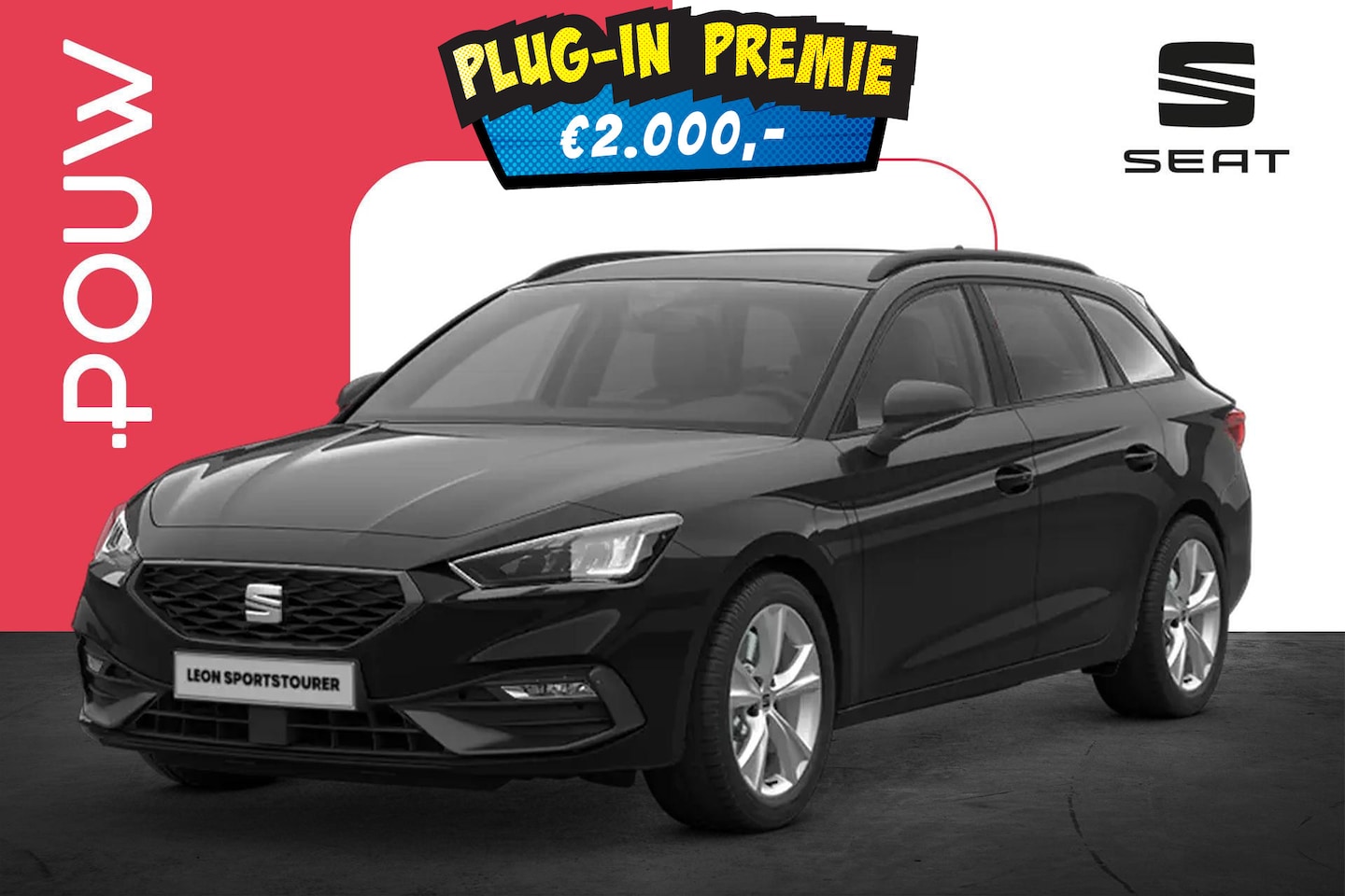 SEAT Leon Sportstourer - 1.5 TSI 204pk e-Hybrid Style Business Intense | LMV 17'' | Achteruitrijcamera - AutoWereld.nl