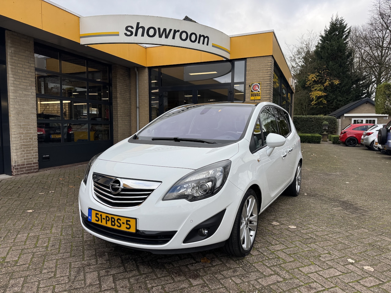 Opel Meriva - 1.4 Turbo Cosmo Climate Control Leder Navi Panodak - AutoWereld.nl