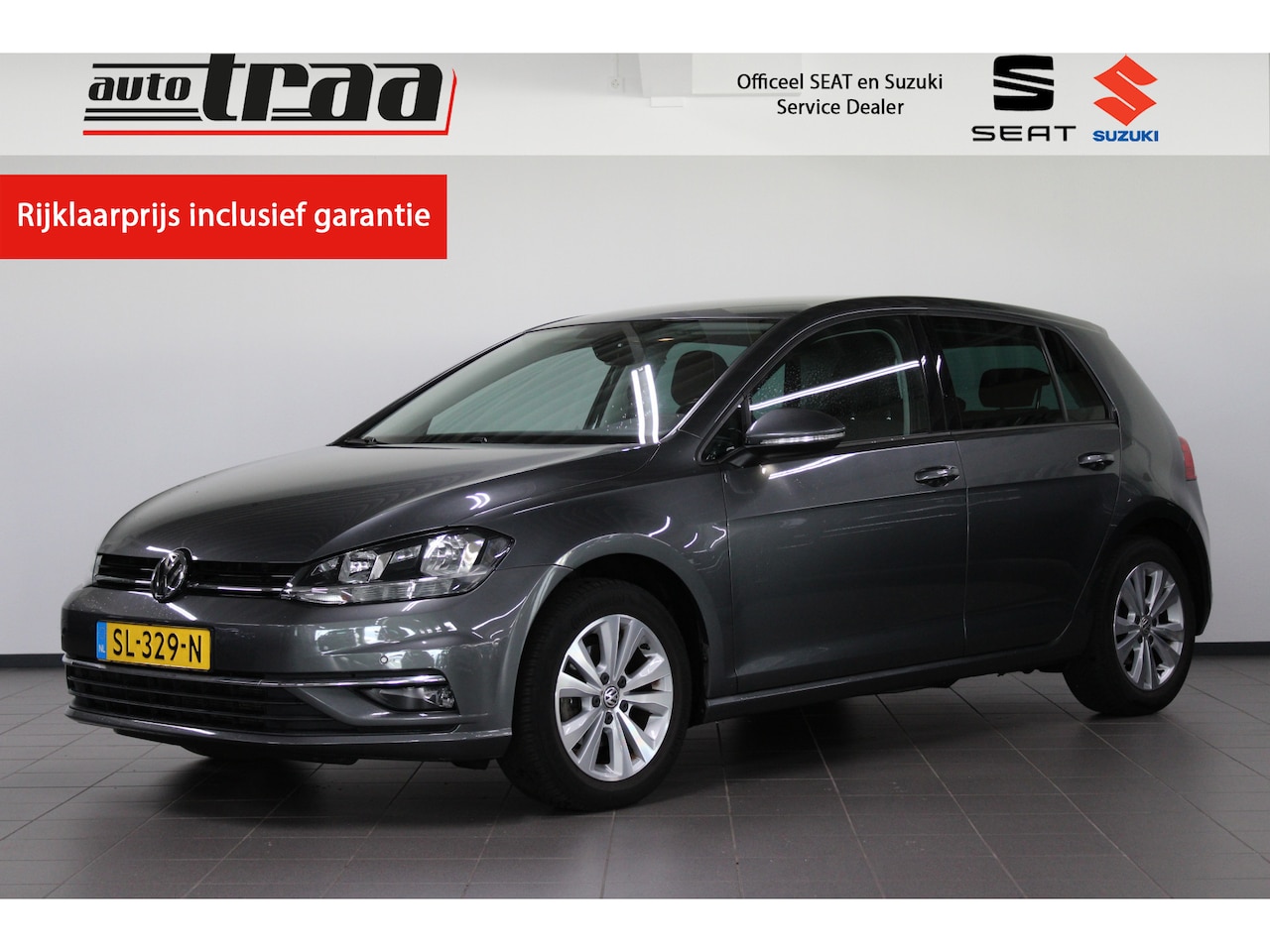 Volkswagen Golf - 1.0 TSI Comfortline / Navigatie / Adaptive Cruise. / PDC voor + achter / Carplay / Android - AutoWereld.nl