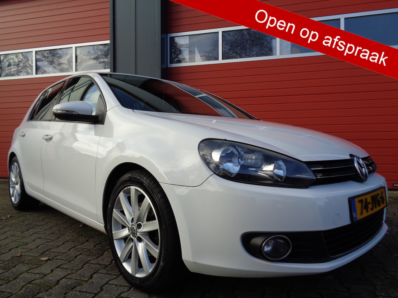 Volkswagen Golf - 1.4 TSI Highline 122PK Automaat Clima Cruise Open-Dakje LMV NL-Auto - AutoWereld.nl