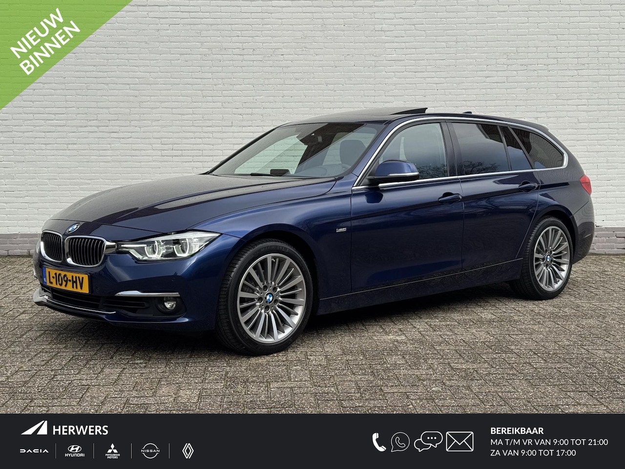 BMW 3-serie Touring - Edition M Sport Shadow High Executive / Pano / Trekhaak / Lederen Bekleding / Stoeverwarmi - AutoWereld.nl
