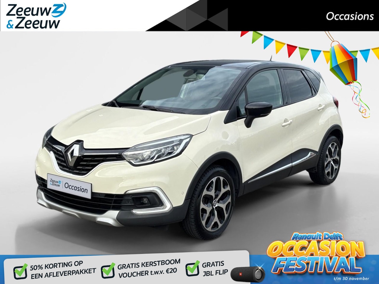 Renault Captur - 90PK TCe Intens | 1e eigenaar | Navi | Camera | Parkeersensoren | Climate Control | Cruise - AutoWereld.nl