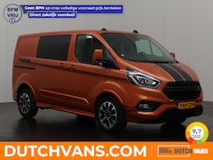 Ford Transit Custom - 2.0TDCI 185PK Sport Dubbele Cabine | Leder | Led | Navigatie | 2xSchuifdeur | Trekhaak 250