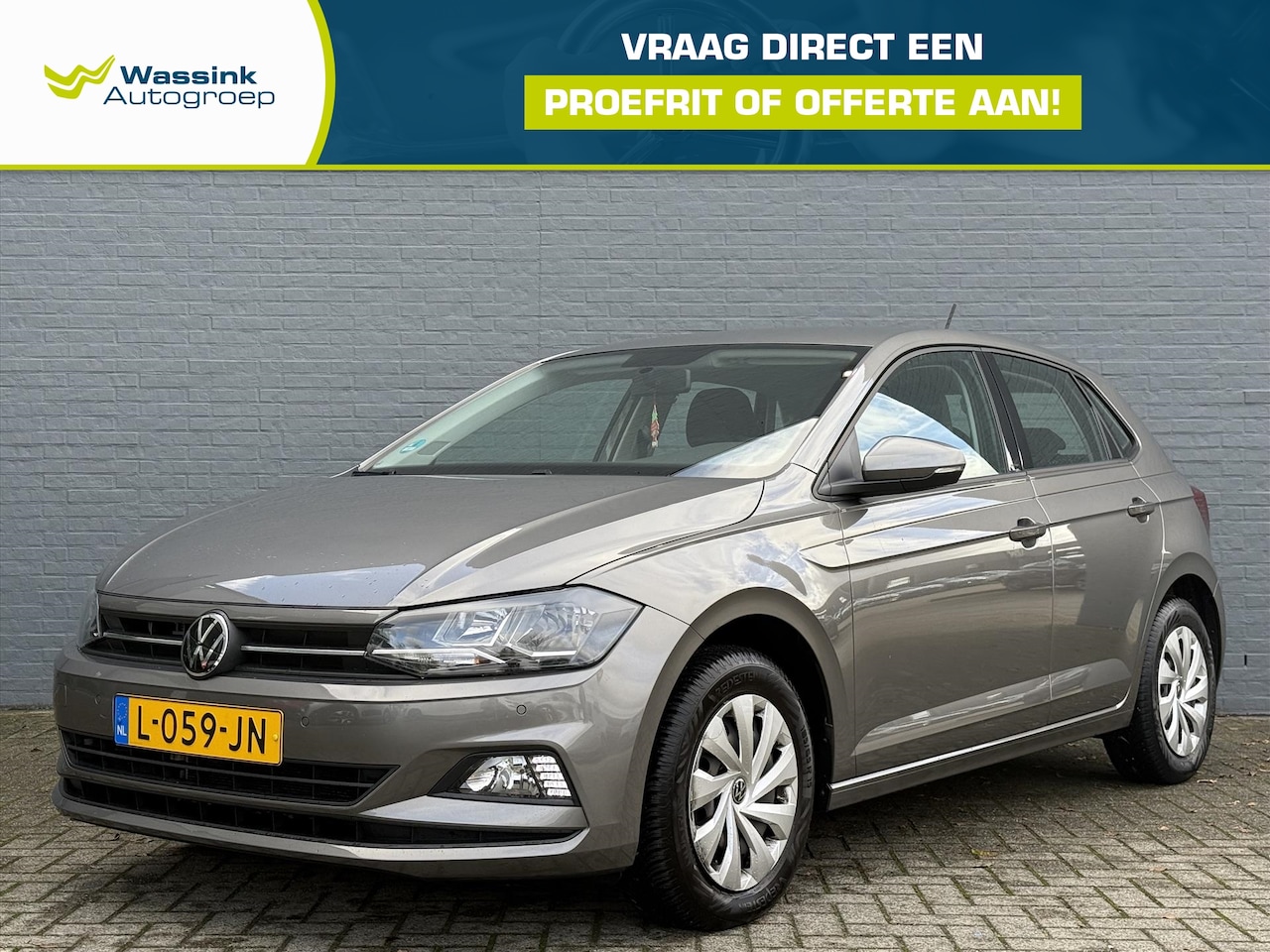 Volkswagen Polo - 1.0 TSI 95pk Comfortline | Nette Auto | All Season Banden | Adaptive Cruise Control | Navi - AutoWereld.nl