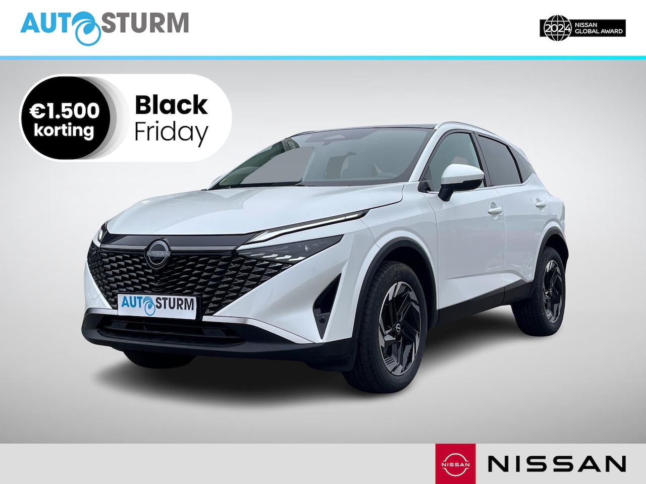 Nissan Qashqai - 1.3 MHEV Xtronic N-Connecta Panoramadak + Cold Pack - AutoWereld.nl