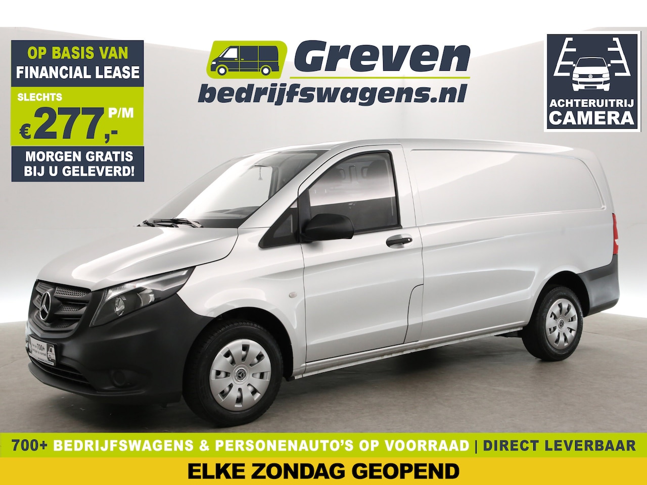 Mercedes-Benz Vito - CDI Lang | Camera | Stoelverwarming | Achterklep | Elektrpakket - AutoWereld.nl