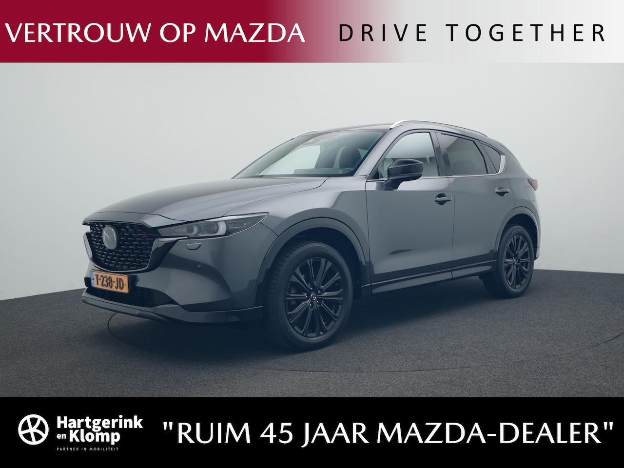 Mazda CX-5 - 2.5 e-SkyActiv-G Homura automaat met Black Comfort Pack en trekhaak : dealer onderhouden - AutoWereld.nl