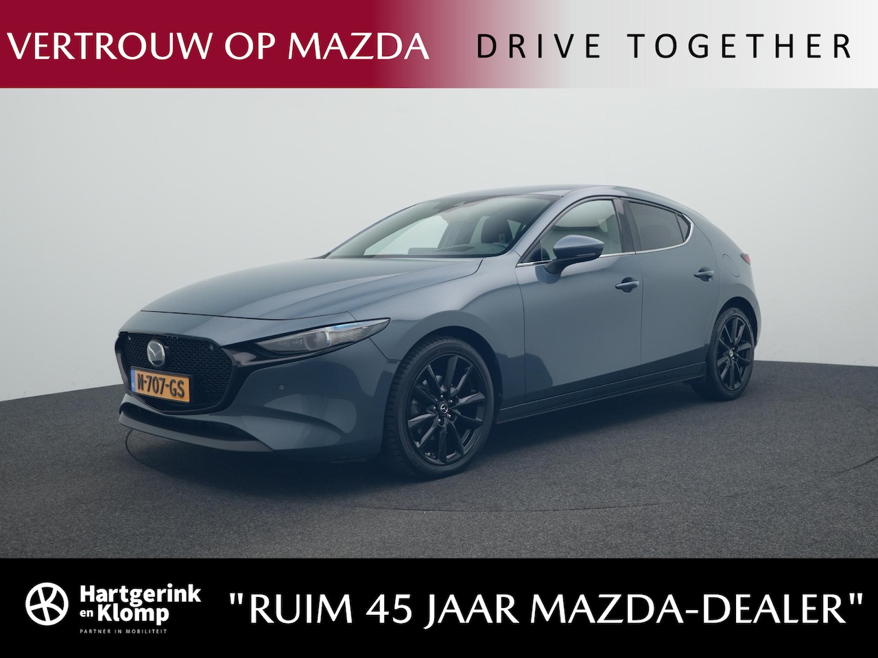 Mazda 3 Sport - 2.0 e-SkyActiv-G Sportive met afneembare trekhaak : dealer onderhouden - AutoWereld.nl