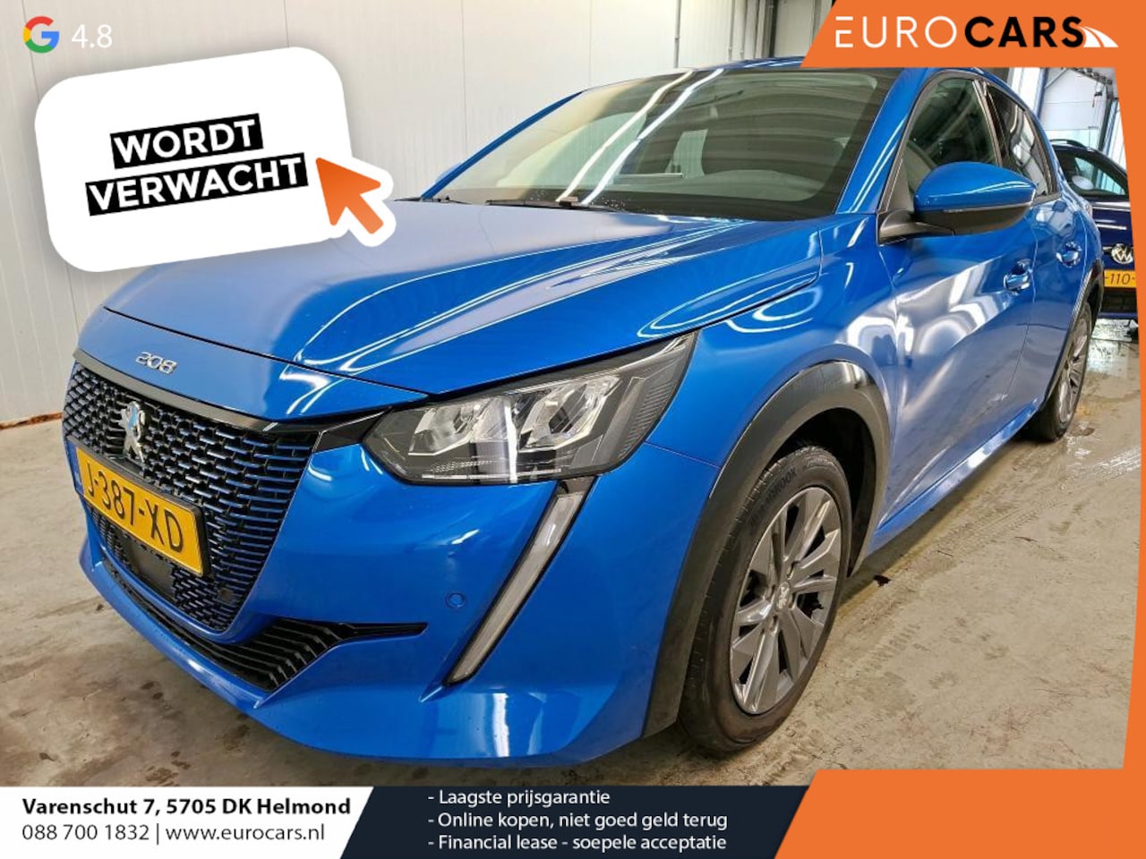 Peugeot e-208 - EV Allure 50 kWh Navigatie Apple Carplay/Android Auto Camera Parkeersensoren Adaptive Crui - AutoWereld.nl