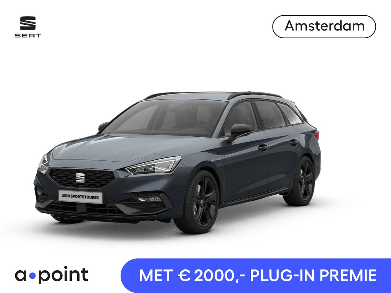 SEAT Leon Sportstourer - 1.5 TSI e-Hybrid FR Business | Black Pack | Safe & Driving Pack | Technology Pack | Trekha - AutoWereld.nl