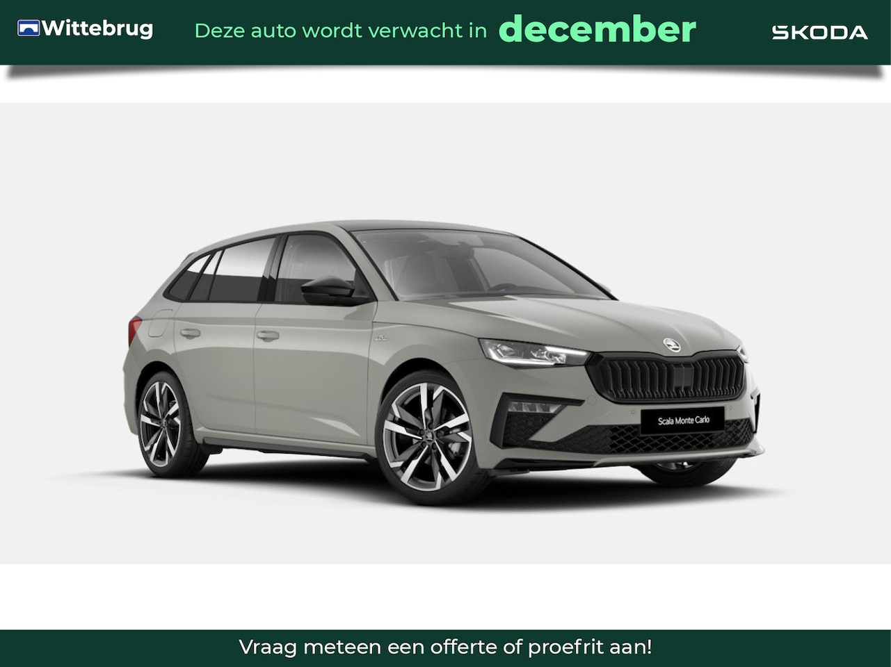 Skoda Scala - 1.0 TSI Monte Carlo / Navigatie Pakket / Travel Assist / Winter Pakket / 18" lichtmetalen - AutoWereld.nl