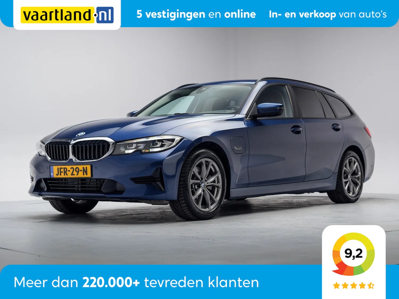 BMW 3-serie Touring - 320e High Executive Sport Aut. [ Leder Stoelverwarming Trekhaak ] - AutoWereld.nl