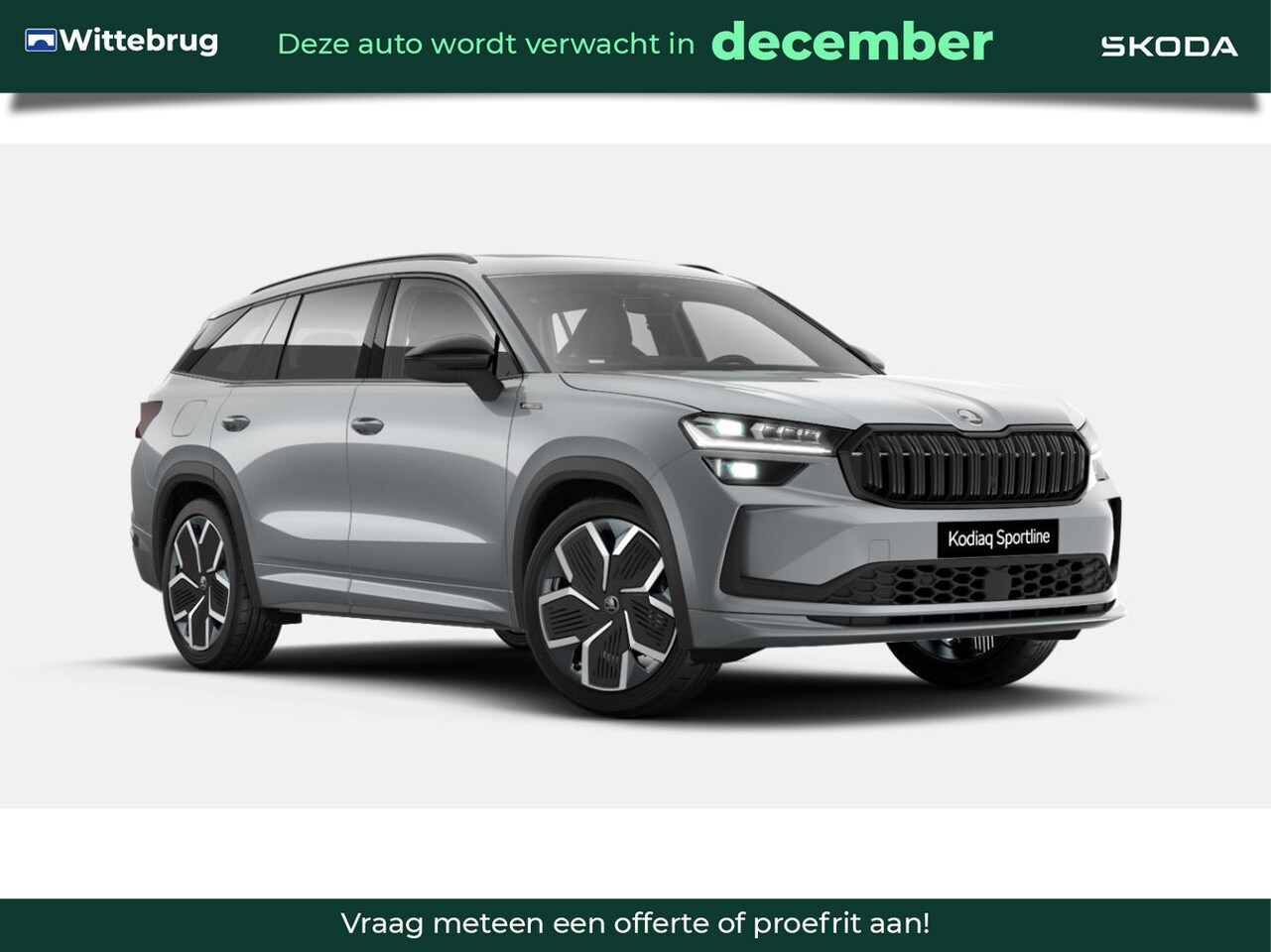 Skoda Kodiaq - 1.5 TSI PHEV Sportline Business / Trekhaak / Panoramadak / Comfort Pakket / Light & View P - AutoWereld.nl