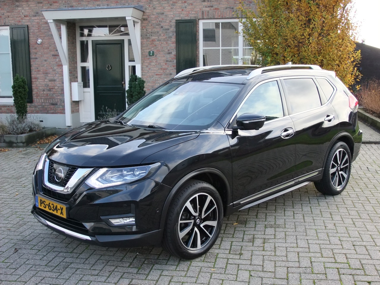 Nissan X-Trail - 1.6 DIG-T Tekna 1.6 DIG-T Tekna , Leder , Pano/schuifdak , Led , Stoelverwarming , Elec-A-klep enz. Zeer c - AutoWereld.nl