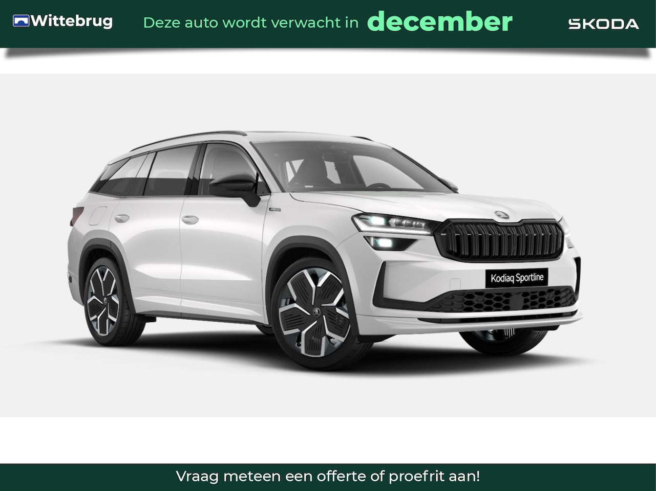 Skoda Kodiaq - 1.5 TSI PHEV Sportline Business / Trekhaak / Panoramadak / Comfort Pakket / Light & View P - AutoWereld.nl