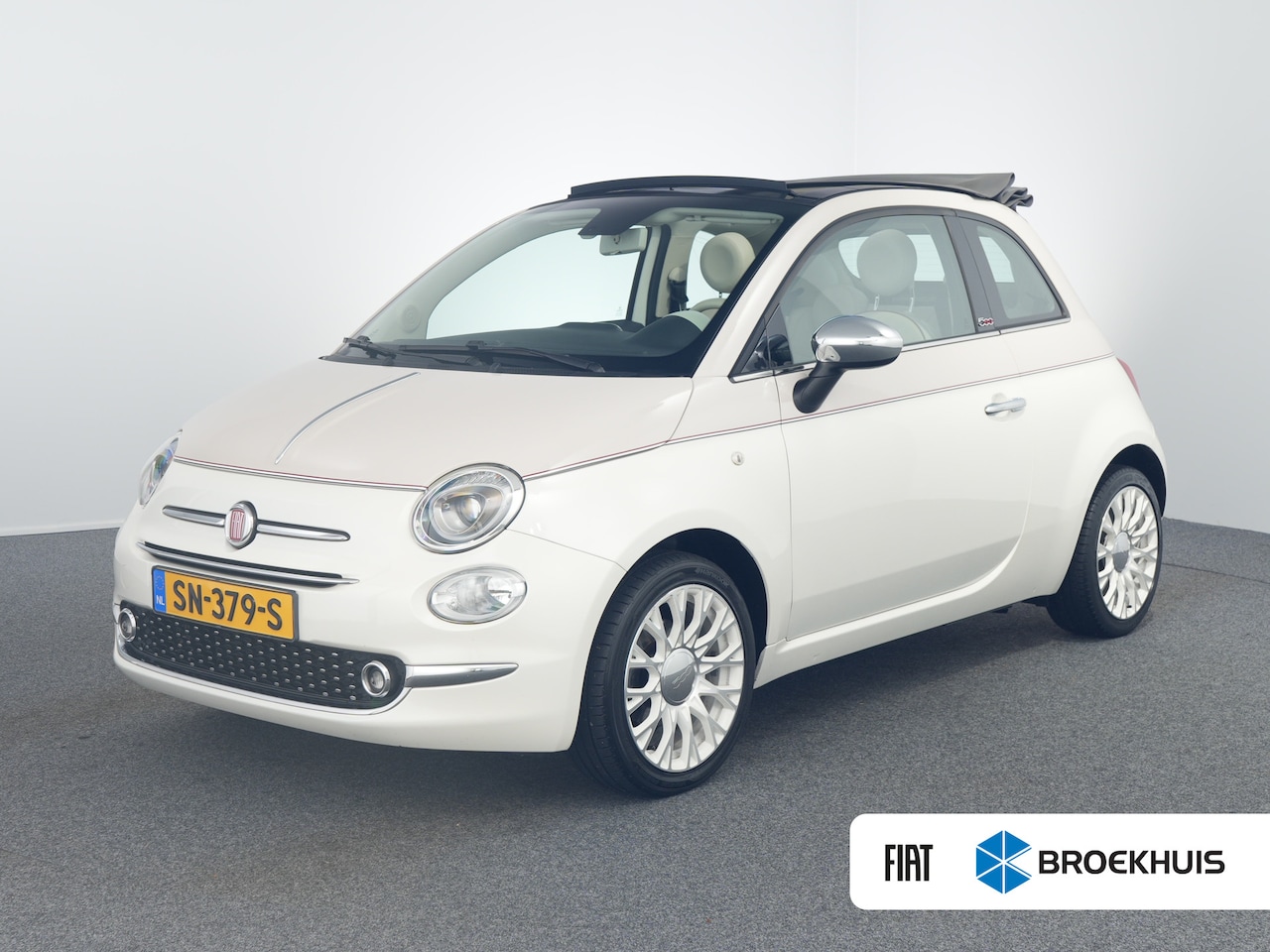 Fiat 500 C - 0.9 TwinAir Turbo Forever Young | Bandenspanningscontrolesysteem | Bestuurdersstoel in hoo - AutoWereld.nl