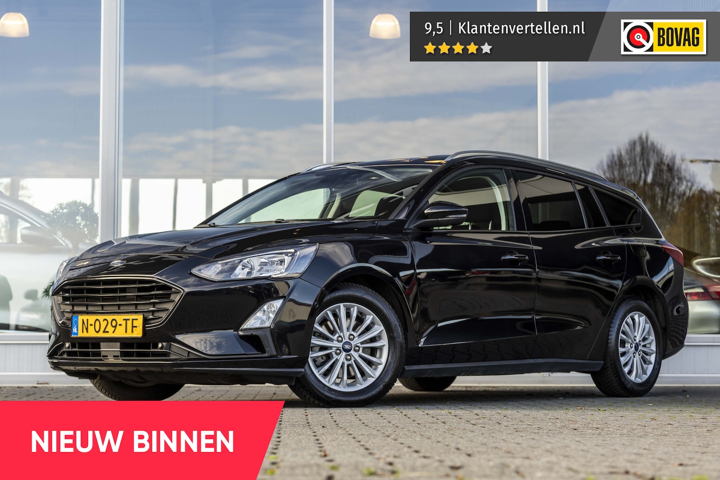 Ford Focus Wagon - 1.0 EcoBoost Titanium X Business | Camera | ACC | Trekhaak - AutoWereld.nl
