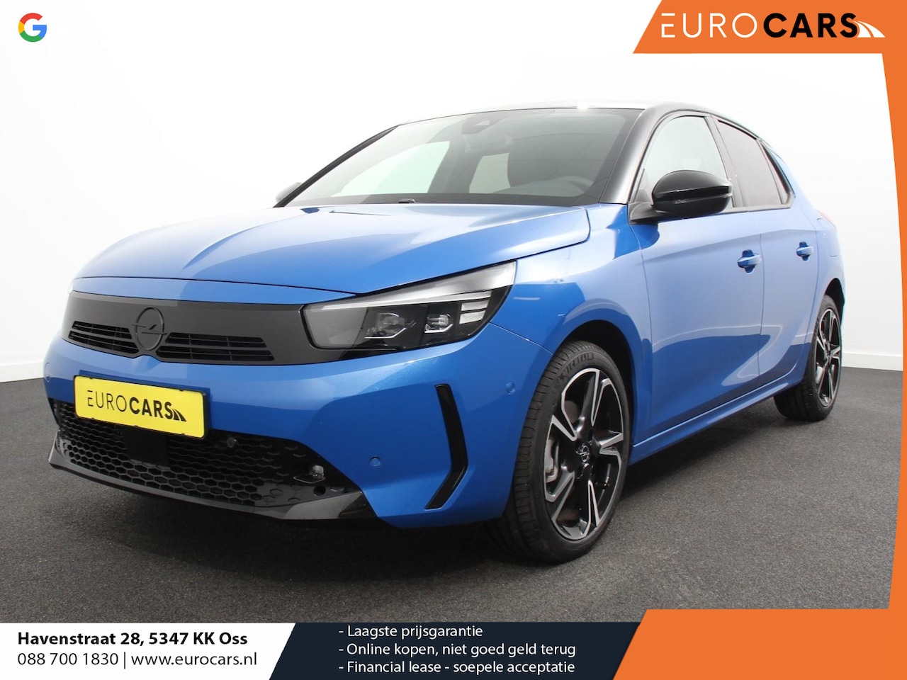 Opel Corsa - 1.2 Turbo 136pk Hybrid GS Automaat | Navigatie | Apple Carplay/ Android Auto | Camera | Pa - AutoWereld.nl